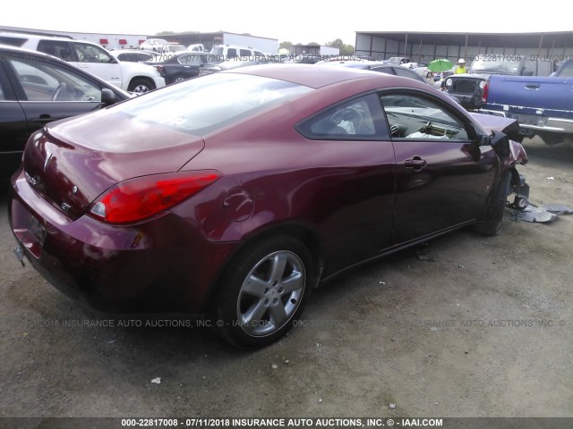 1G2ZH17N294173892 - 2009 PONTIAC G6 GT 红色 照片 4