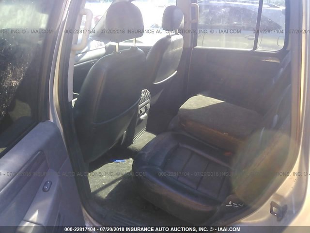 1FMDU75W52ZC93917 - 2002 FORD EXPLORER LIMITED 银色 照片 8