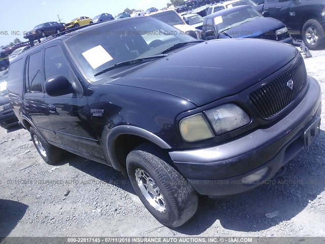 1FMRU1666YLA54289 - 2000 FORD EXPEDITION XLT BLACK photo 1