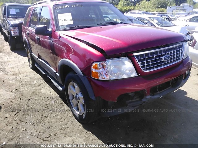 1FMZU73K73UC34016 - 2003 FORD EXPLORER XLT/XLT SPORT/NBX 红色 照片 1
