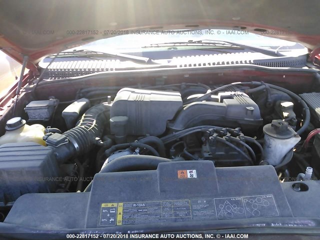 1FMZU73K73UC34016 - 2003 FORD EXPLORER XLT/XLT SPORT/NBX 红色 照片 10