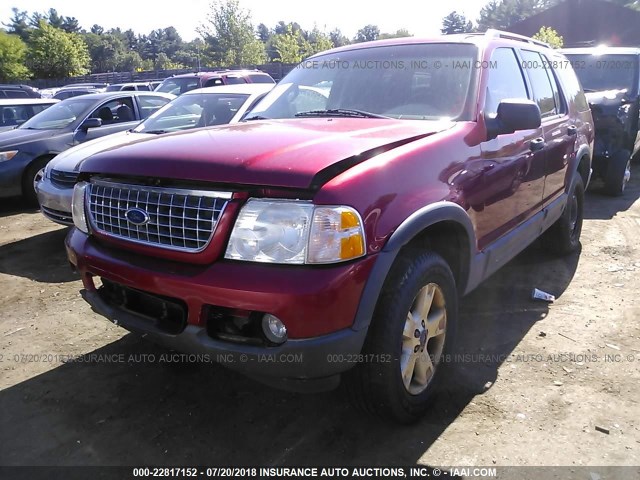 1FMZU73K73UC34016 - 2003 FORD EXPLORER XLT/XLT SPORT/NBX 红色 照片 2