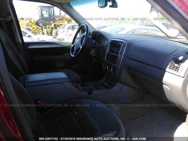 1FMZU73K73UC34016 - 2003 FORD EXPLORER XLT/XLT SPORT/NBX 红色 照片 5