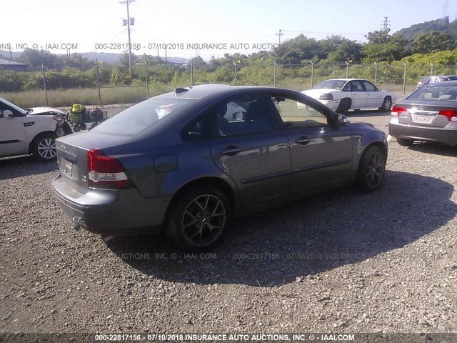 YV1MH682372293338 - 2007 VOLVO S40 T5 GRAY photo 4