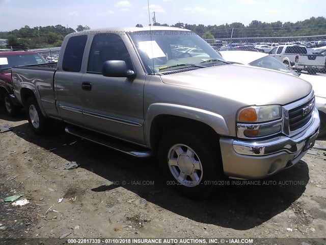 2GTEK19T641264305 - 2004 GMC NEW SIERRA K1500 BEIGE photo 1