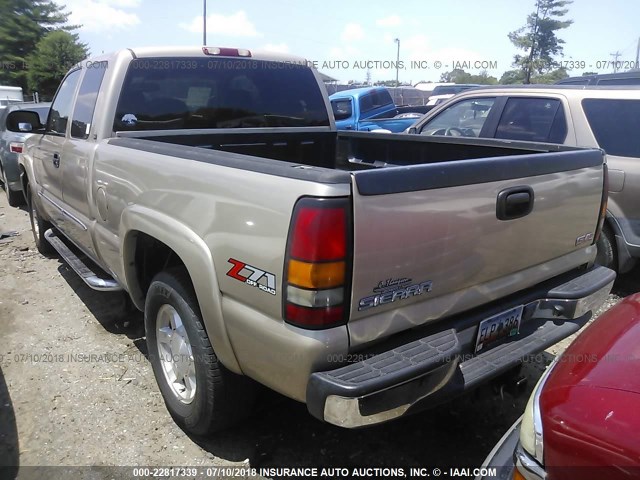 2GTEK19T641264305 - 2004 GMC NEW SIERRA K1500 BEIGE photo 3