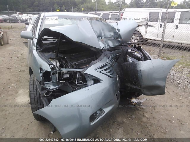 4T1BE46K77U698664 - 2007 TOYOTA CAMRY NEW GENERAT CE/LE/XLE/SE GREEN photo 6