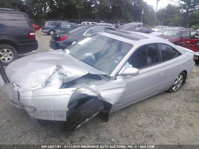 2T1CF28P9XC199042 - 1999 TOYOTA CAMRY SOLARA SE/SLE Gümüş foto 2