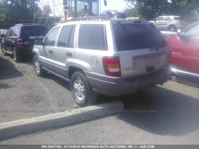 1J4GW48S04C347868 - 2004 JEEP GRAND CHEROKEE LAREDO/COLUMBIA/FREEDOM 金色 照片 3