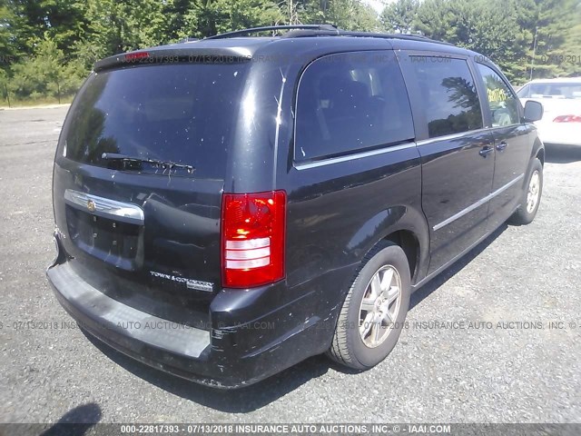 2A8HR54159R567535 - 2009 CHRYSLER TOWN & COUNTRY TOURING BLACK photo 4