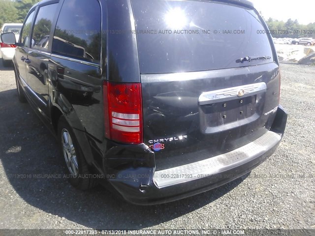 2A8HR54159R567535 - 2009 CHRYSLER TOWN & COUNTRY TOURING BLACK photo 6