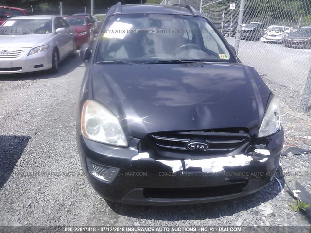 KNAFG526077101560 - 2007 KIA RONDO LX/EX GRAY photo 6