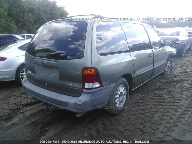 2FMZA5141XBC24479 - 1999 FORD WINDSTAR LX GRAY photo 4