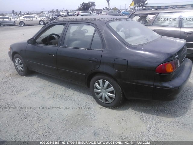 1NXBR12E7YZ351100 - 2000 TOYOTA COROLLA VE/CE/LE 黑色 照片 3
