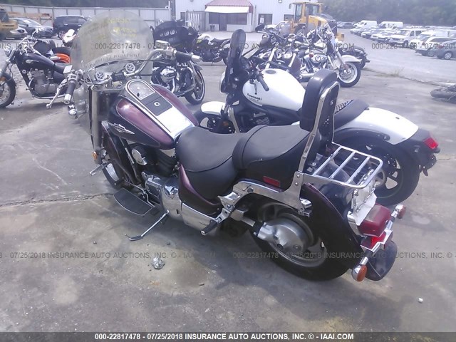 JS1VY51A4Y2102172 - 2000 SUZUKI VL1500 BURGUNDY photo 3