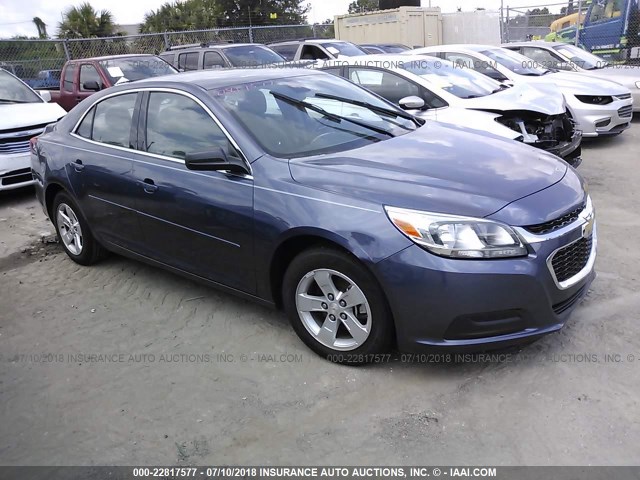 1G11B5SL6EF185025 - 2014 CHEVROLET MALIBU LS ლურჯი ფოტო 1