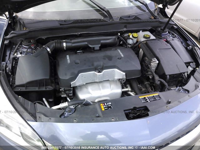1G11B5SL6EF185025 - 2014 CHEVROLET MALIBU LS ლურჯი ფოტო 10