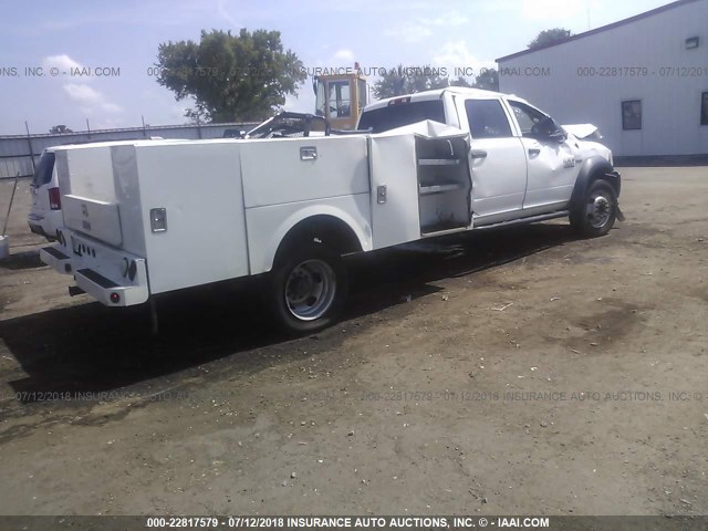 3C7WRLFJ3FG595080 - 2015 RAM 4500 WHITE photo 4