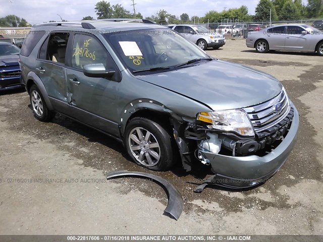 1FMDK02W08GA11818 - 2008 FORD TAURUS X SEL GREEN photo 6