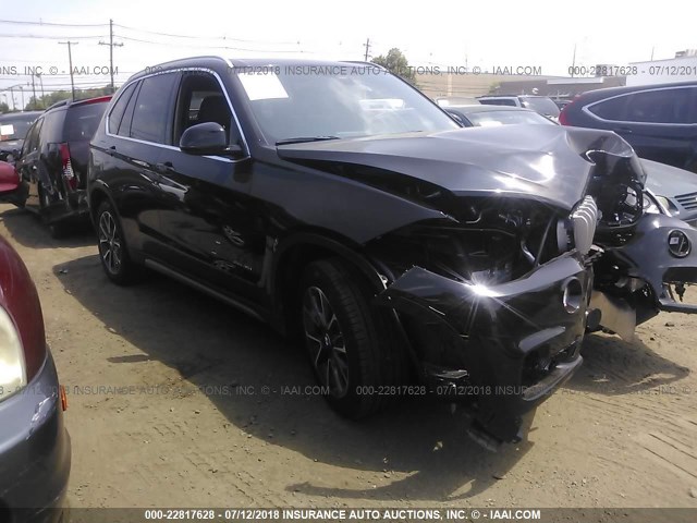 5UXKR0C51J0Y03597 - 2018 BMW X5 XDRIVE35I BLACK photo 1