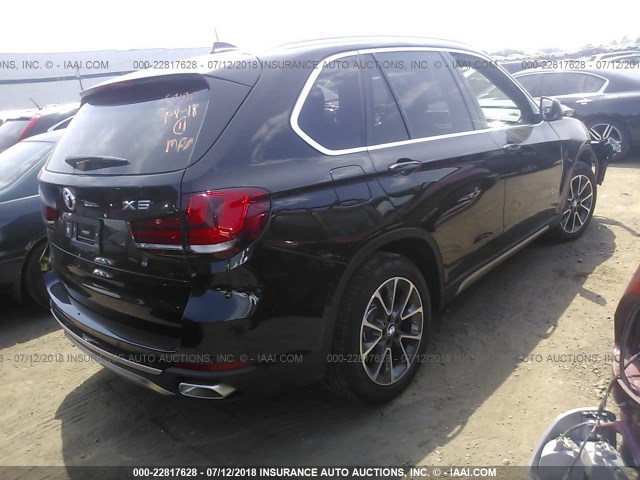 5UXKR0C51J0Y03597 - 2018 BMW X5 XDRIVE35I BLACK photo 4