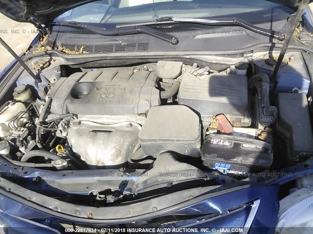 4T4BF3EK7BR090179 - 2011 TOYOTA CAMRY SE/LE/XLE 蓝色 照片 10