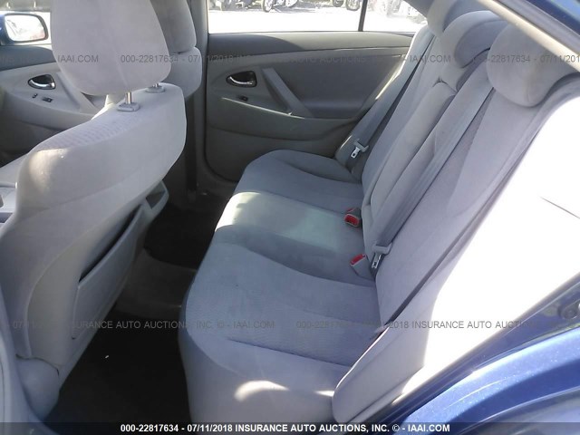 4T4BF3EK7BR090179 - 2011 TOYOTA CAMRY SE/LE/XLE 蓝色 照片 8