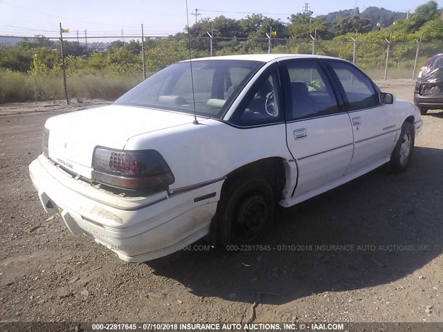 1G2WJ54T5NF237035 - 1992 PONTIAC GRAND PRIX SE 白色 照片 4