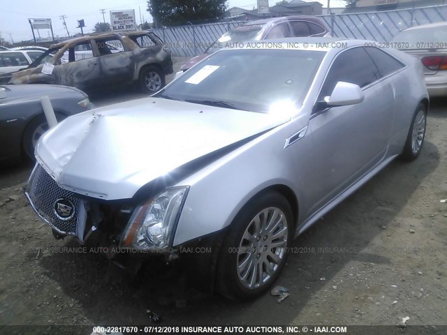 1G6DL1E32D0129285 - 2013 CADILLAC CTS PERFORMANCE COLLECTION SILVER photo 2