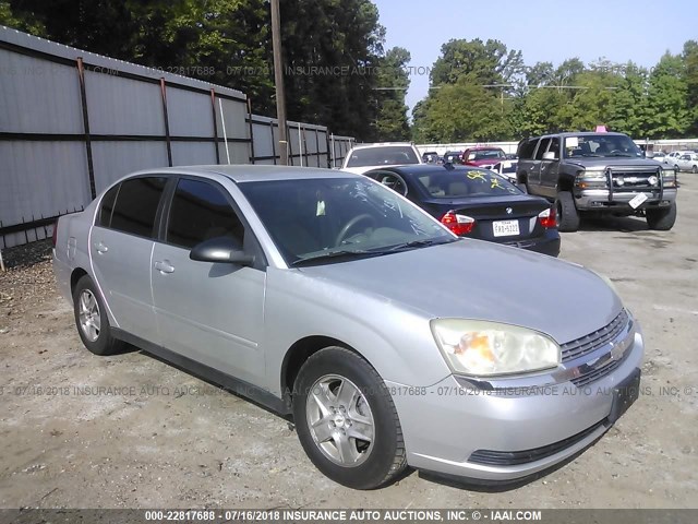 1G1ZT54854F179126 - 2004 CHEVROLET MALIBU LS SILVER photo 1