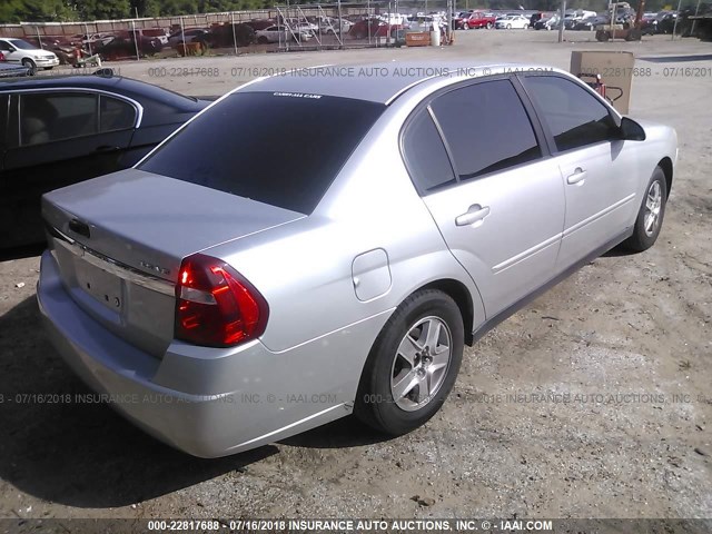 1G1ZT54854F179126 - 2004 CHEVROLET MALIBU LS SILVER photo 4