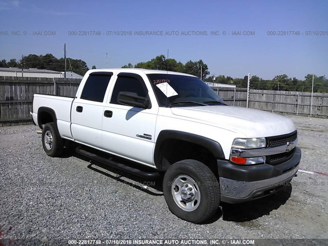 1GCHC23162F143416 - 2002 CHEVROLET SILVERADO C2500 HEAVY DUTY WHITE photo 1