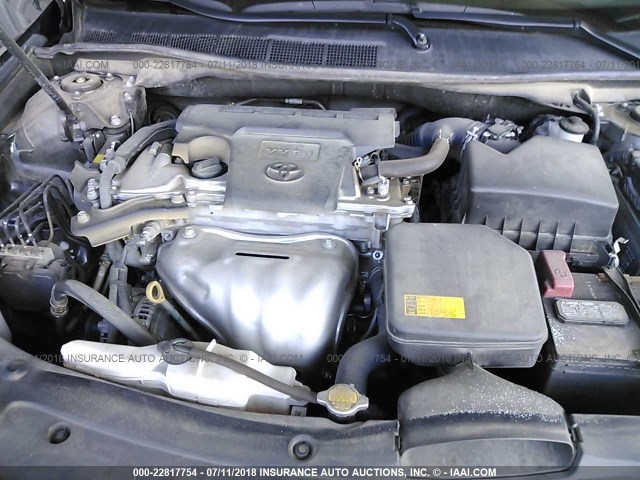 4T4BF1FK5ER345337 - 2014 TOYOTA CAMRY L/SE/LE/XLE 黑色 照片 10