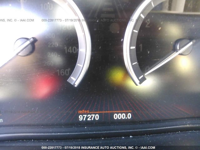 WBAKB8C58BCY65869 - 2011 BMW 750 LI BLACK photo 7