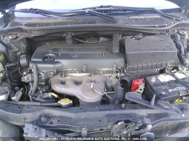 4T4BE46K48R032496 - 2008 TOYOTA CAMRY CE/LE/XLE/SE BLACK photo 10