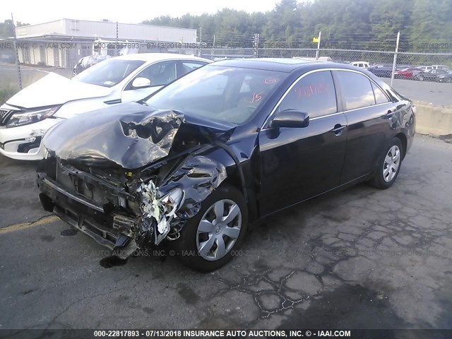 4T4BE46K48R032496 - 2008 TOYOTA CAMRY CE/LE/XLE/SE BLACK photo 2