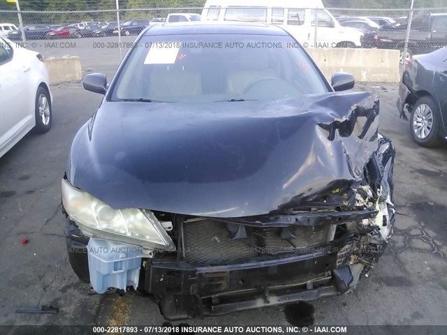 4T4BE46K48R032496 - 2008 TOYOTA CAMRY CE/LE/XLE/SE BLACK photo 6
