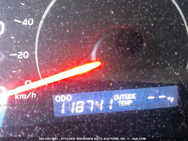 4T4BE46K48R032496 - 2008 TOYOTA CAMRY CE/LE/XLE/SE BLACK photo 7