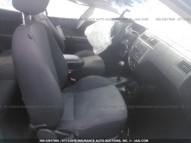 1FAHP31N57W268114 - 2007 FORD FOCUS ZX3/S/SE/SES GRAY photo 5