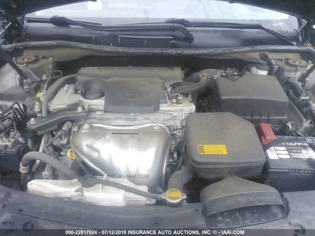 4T1BF1FKXCU094791 - 2012 TOYOTA CAMRY SE/LE/XLE GRAY photo 10