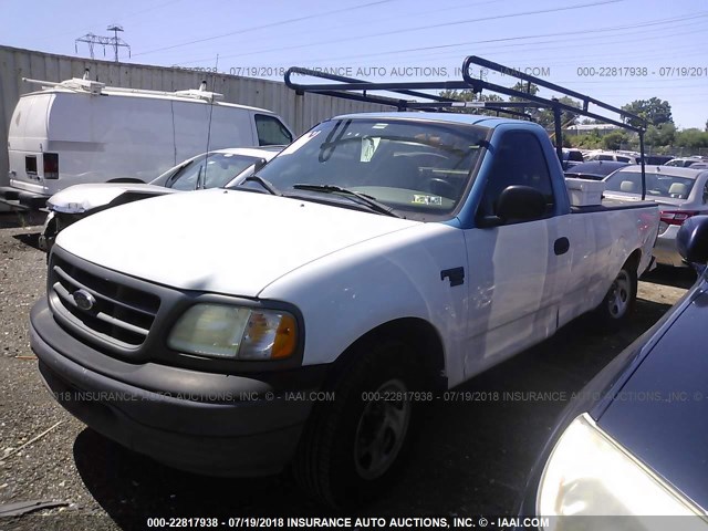 2FTRF17W03CB00103 - 2003 FORD F150 WHITE photo 2