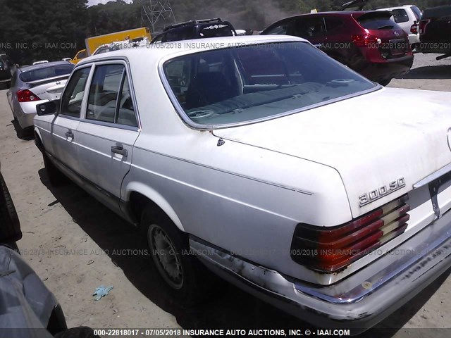 WDBCB20AXDB044964 - 1983 MERCEDES-BENZ 300 SD WHITE photo 3