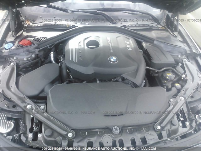 WBA4Z1C58JEC70067 - 2018 BMW 430I GRAY photo 10