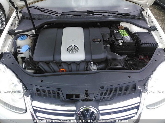 3VWEF71K87M057127 - 2007 VOLKSWAGEN JETTA WOLFSBURG 白色 照片 10