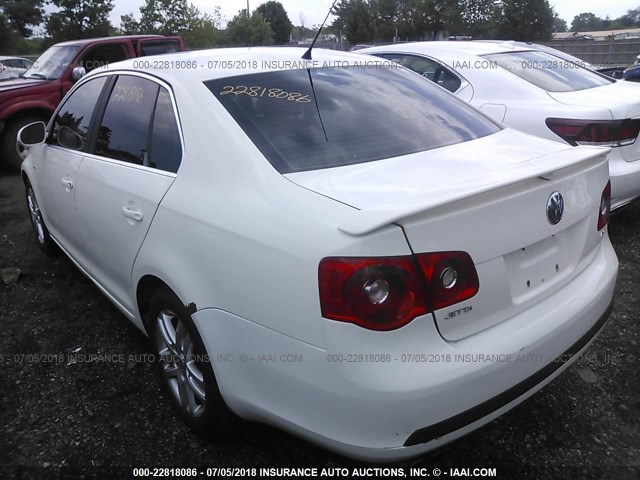 3VWEF71K87M057127 - 2007 VOLKSWAGEN JETTA WOLFSBURG 白色 照片 3