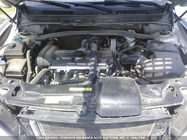 YV4CZ592X61227524 - 2006 VOLVO XC90 SILVER photo 10