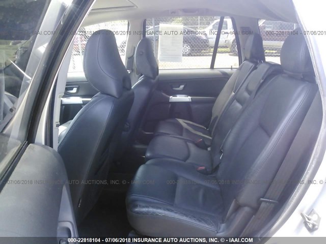 YV4CZ592X61227524 - 2006 VOLVO XC90 SILVER photo 8