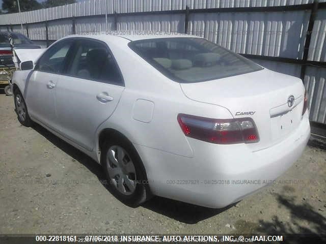 4T1BE46K39U918014 - 2009 TOYOTA CAMRY SE/LE/XLE 白色 照片 3