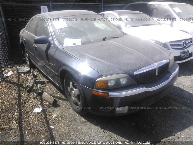 1LNHM86SXYY773162 - 2000 LINCOLN LS BLUE photo 1