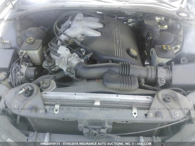 1LNHM86SXYY773162 - 2000 LINCOLN LS BLUE photo 10